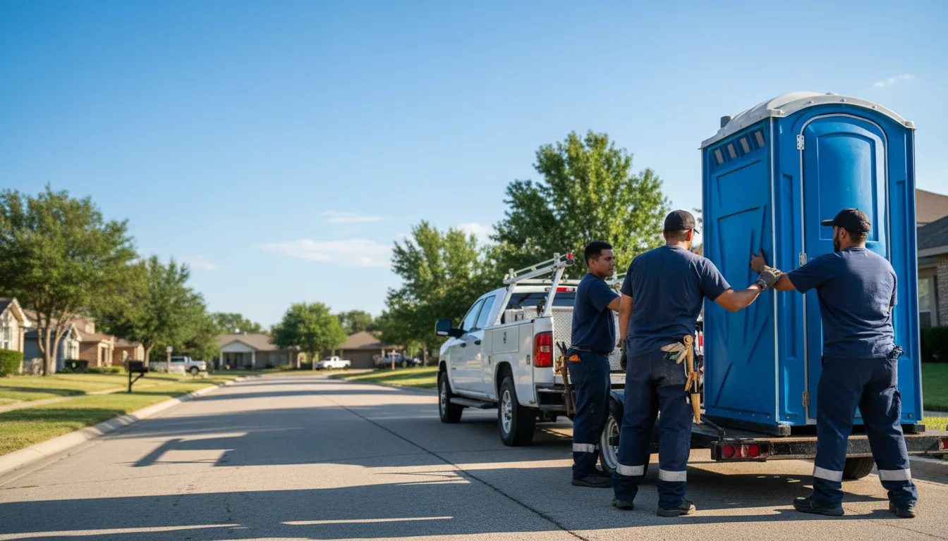 Portable Toilet Rental in Hallieford, VA near me